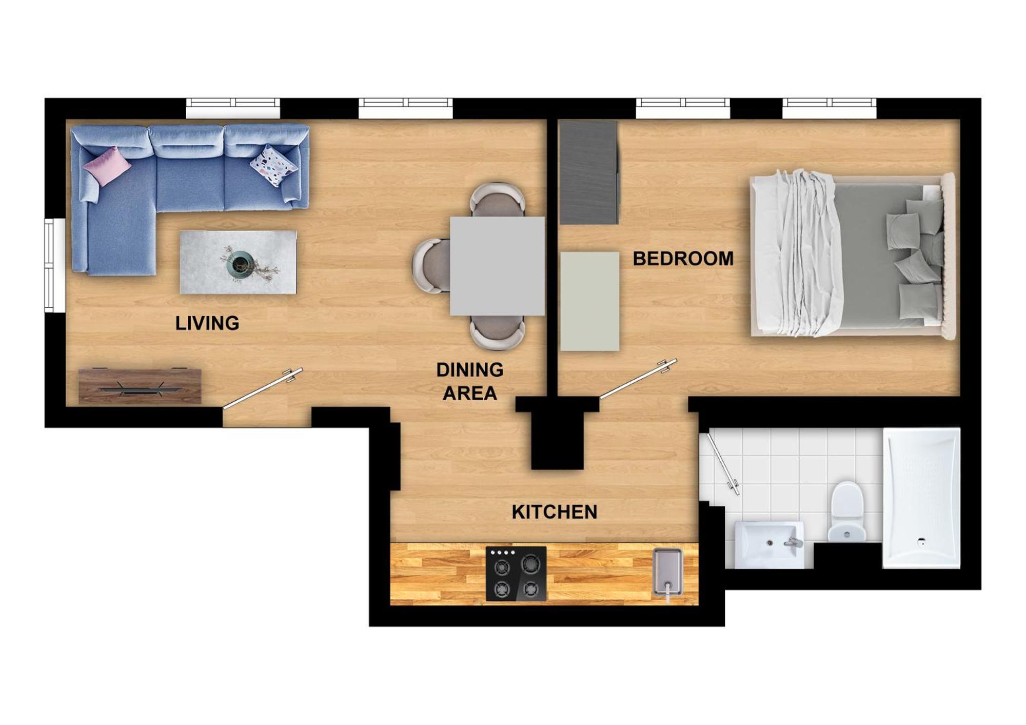 ברגן Behind Bryggen - Renovated - Budget Friendly מראה חיצוני תמונה